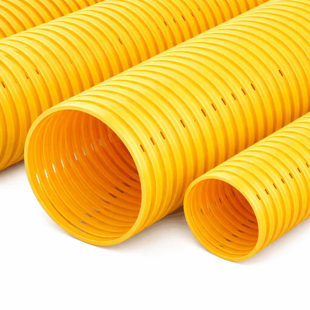 100 MM DELİKLİ DRENAJ BORUSU