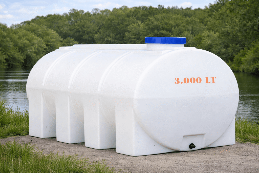 3000 LİTRE YATAY SU DEPOSU